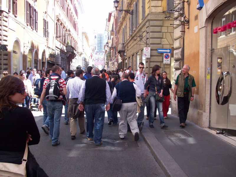 Going to Piazza di Spagna